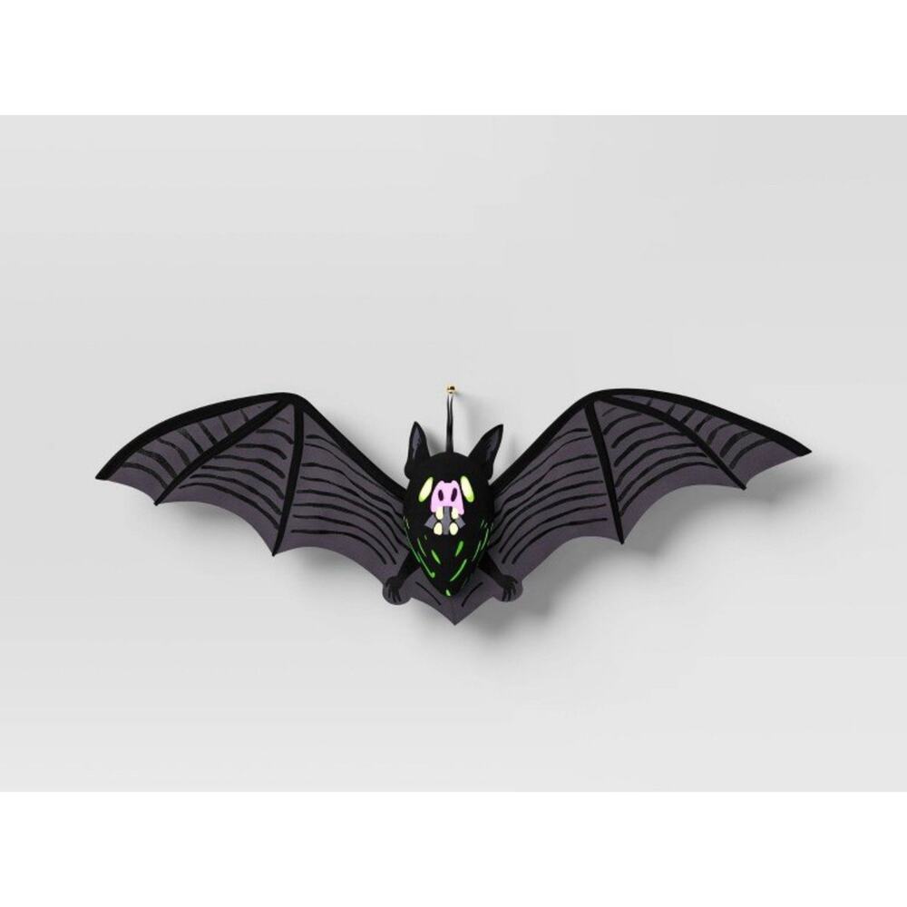 Hyde and EEK! 22" Hanging Bat Halloween Decorative Prop New